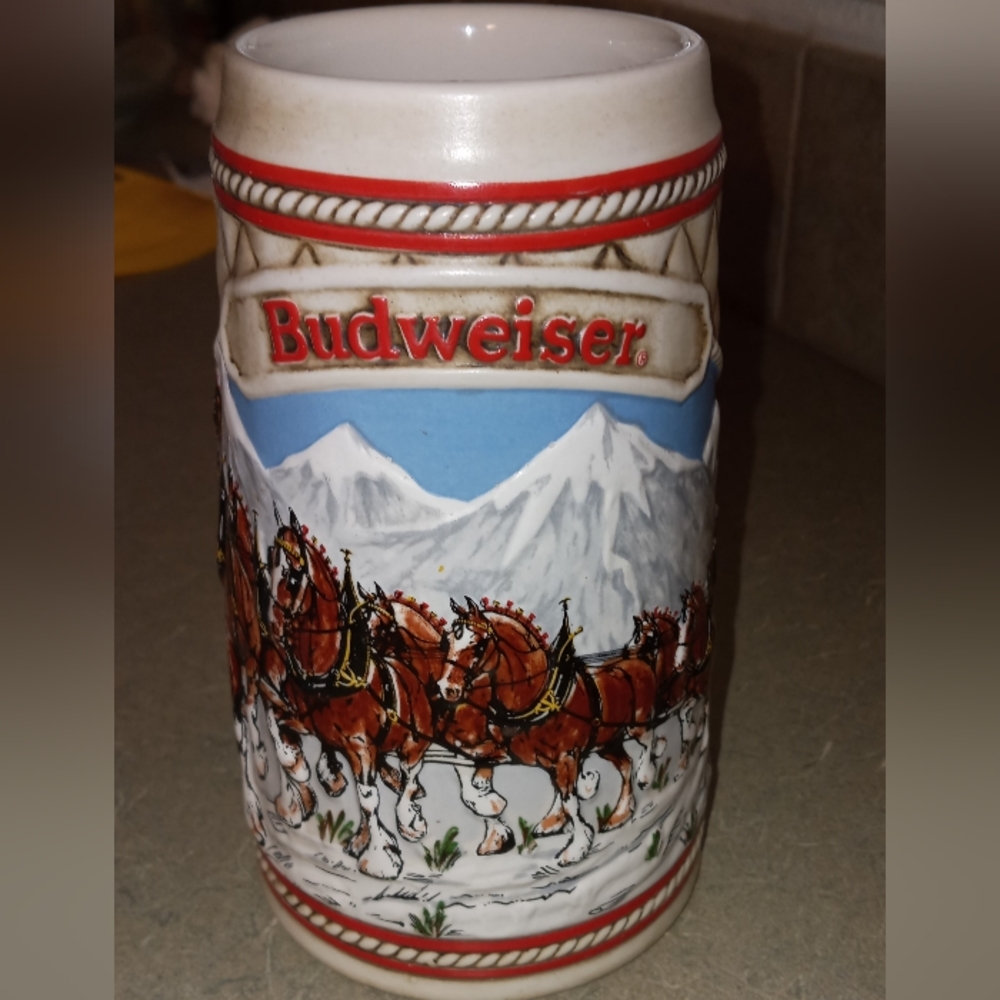 Budweiser 1985 limited edition  Stein